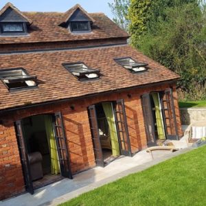 This is a mid 19th century one horsed Stable, that we converted into a one bedroom dwelling. The original building is restored, the bricks and bond were matched to extend it’s footprint by 40% sympathetically.