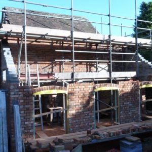 This is a mid 19th century one horsed Stable, that we converted into a one bedroom dwelling. The original building is restored, the bricks and bond were matched to extend it’s footprint by 40% sympathetically.